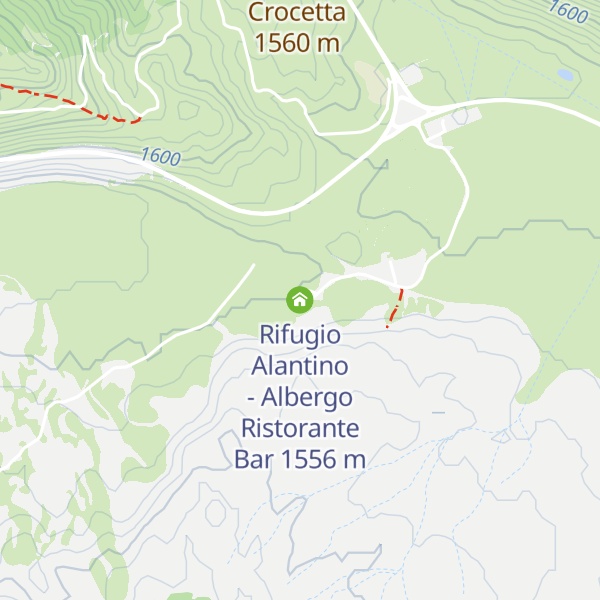 Map of Rifugio Alantino - Albergo Ristorante Bar