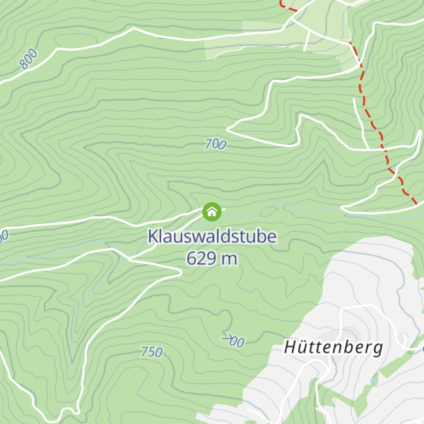 Map of Klauswaldstube