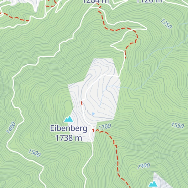 Map of Götfriedhütte