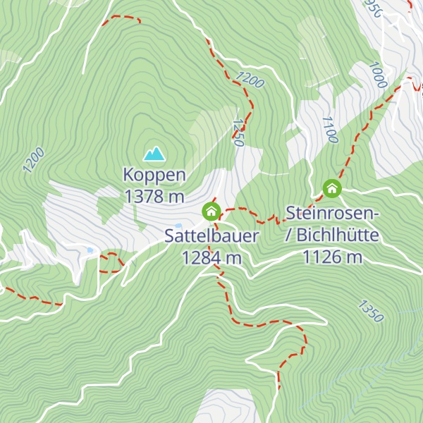Map of Sattelbauer