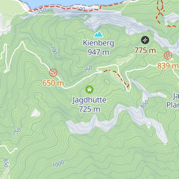 Map of Jagdhütte