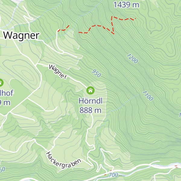 Map of Hörndl