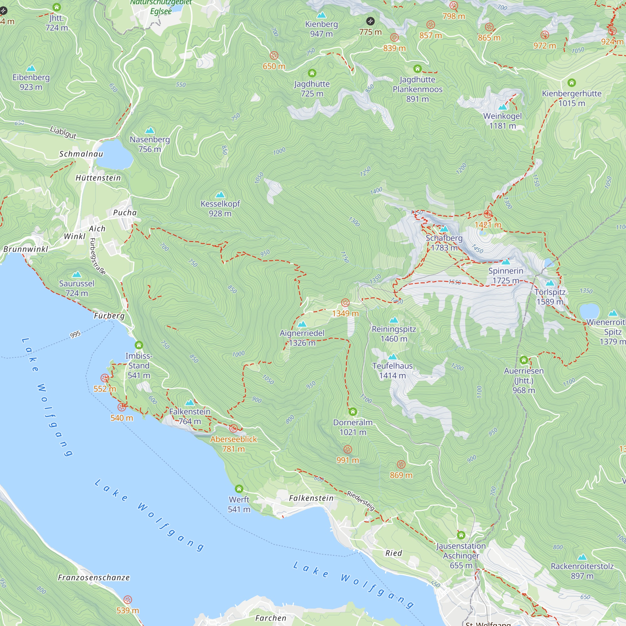 Naturfreundehütte map