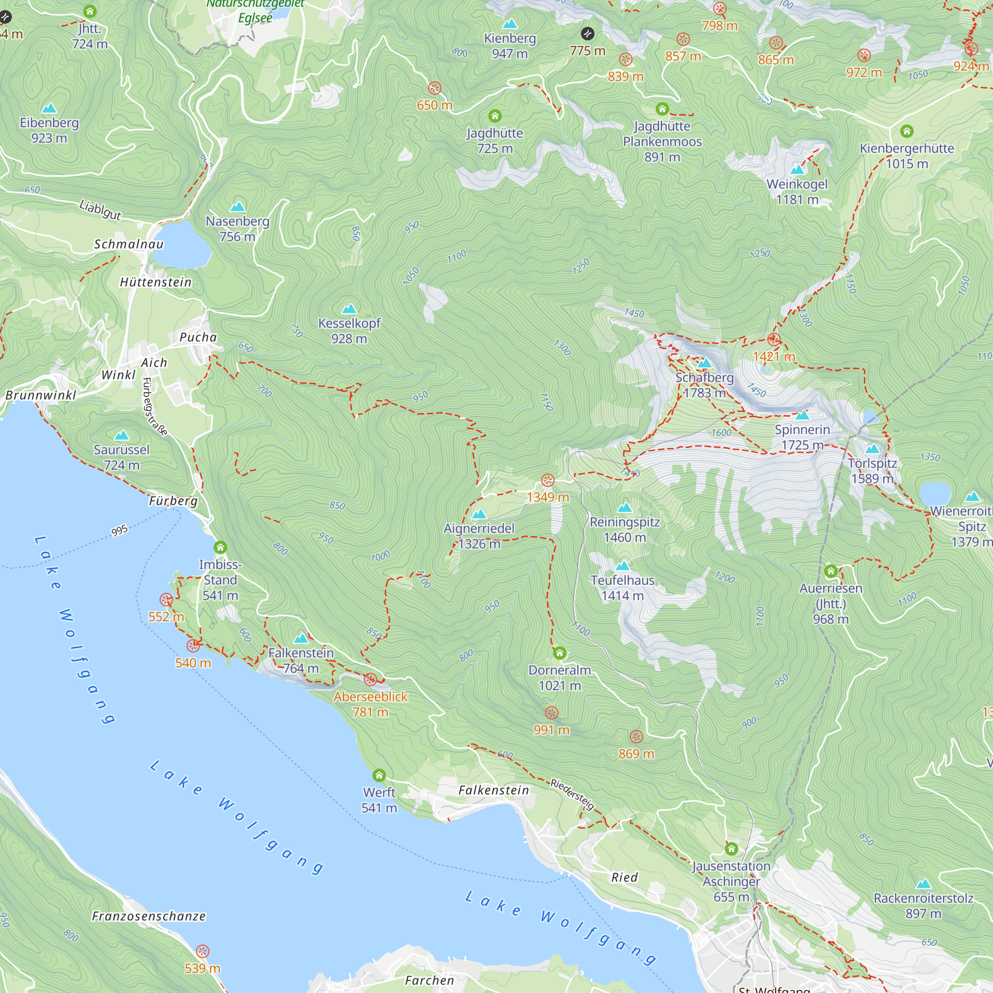 Naturfreundehütte map