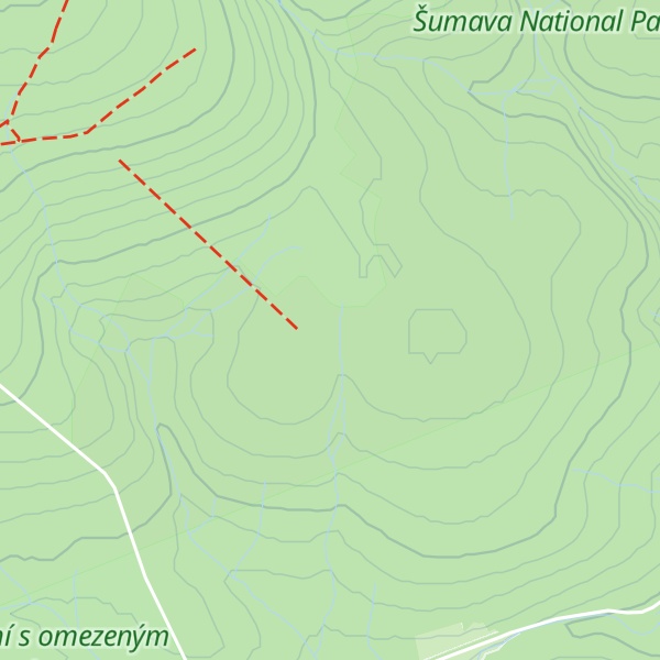 Map of Javoří