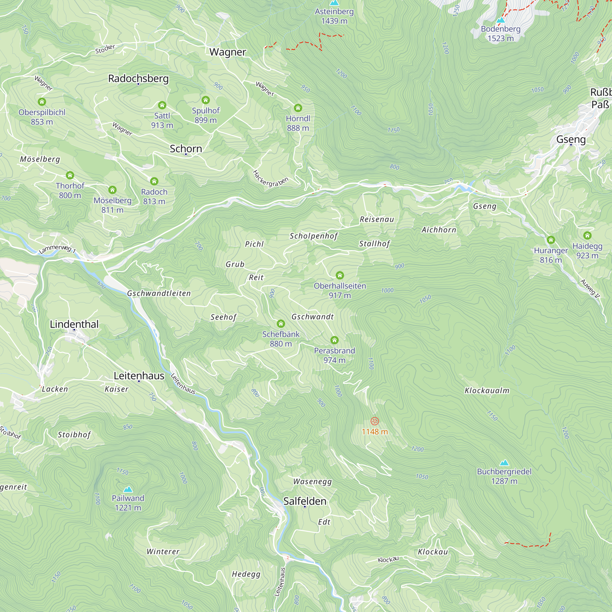 Untergschwandt map