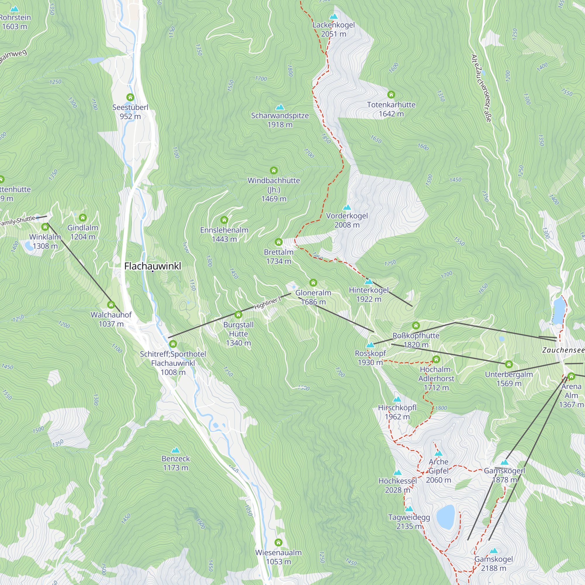 Bodenalm map
