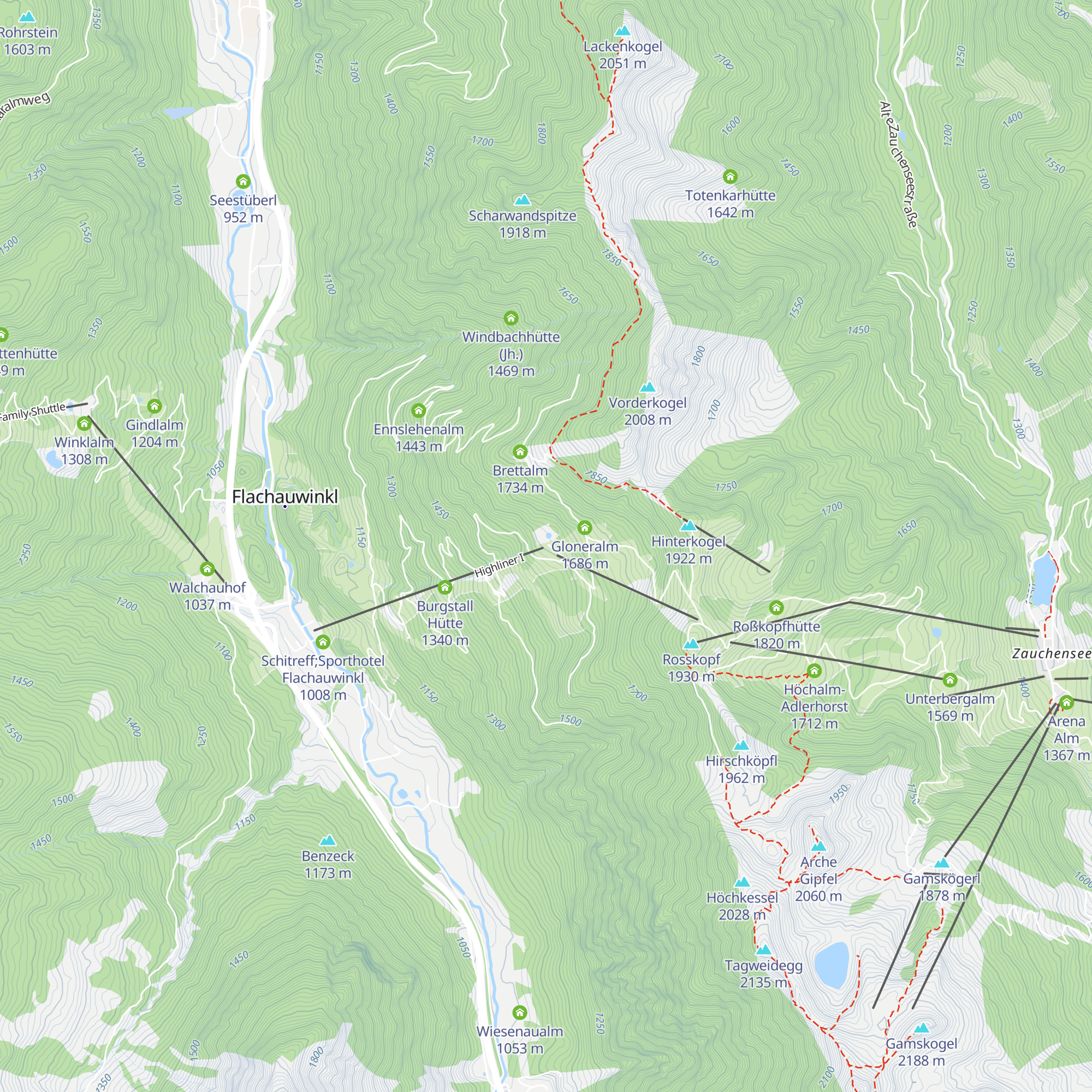 Bodenalm map