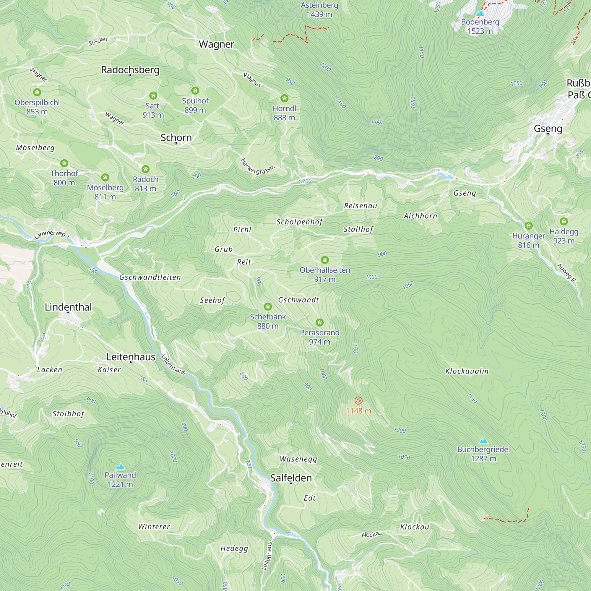 Obergschwandt map