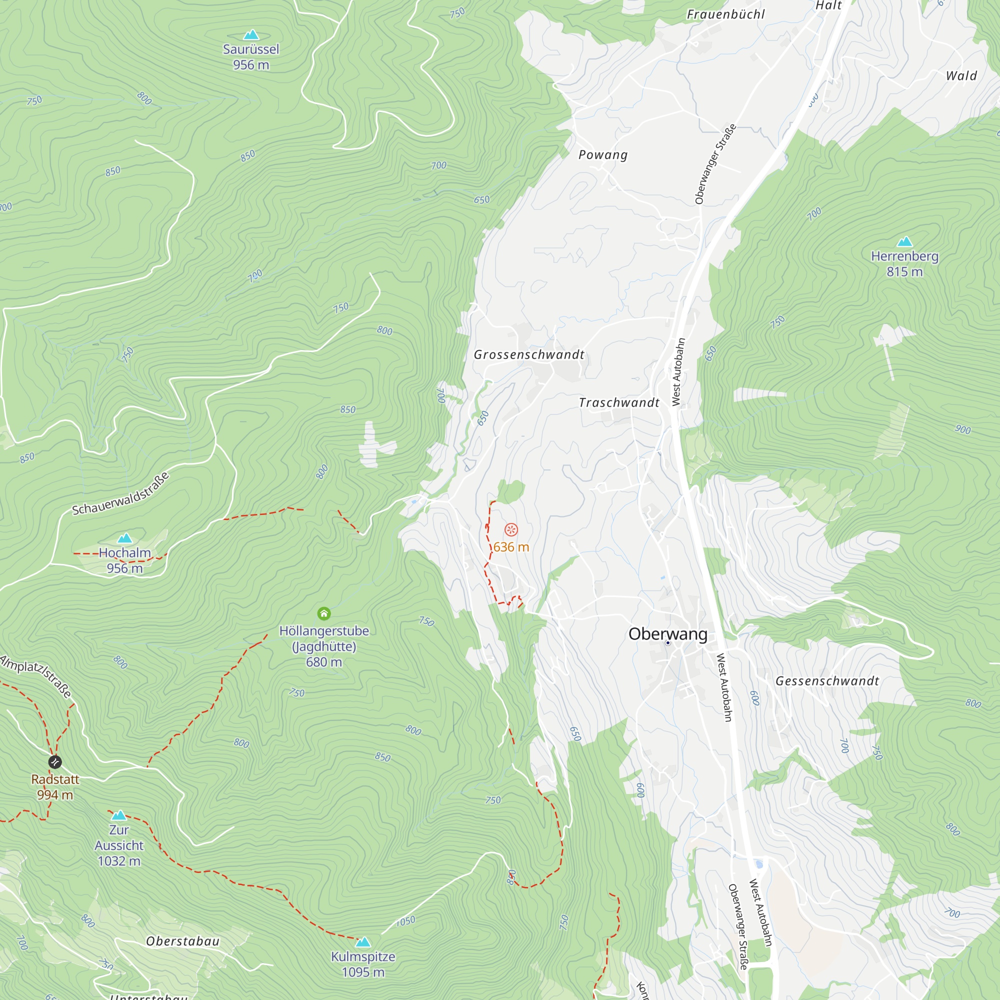 Rindenhütte map