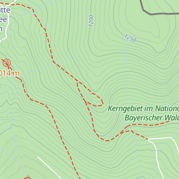 Map of Schutzhütte Felsenkanzel