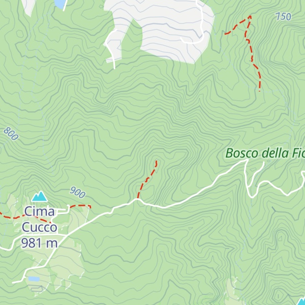 Map of Pizzo Giucco
