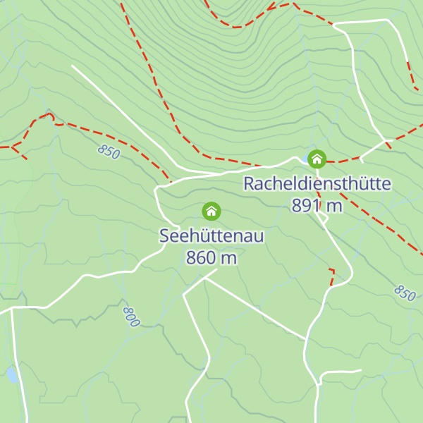 Map of Seehüttenau