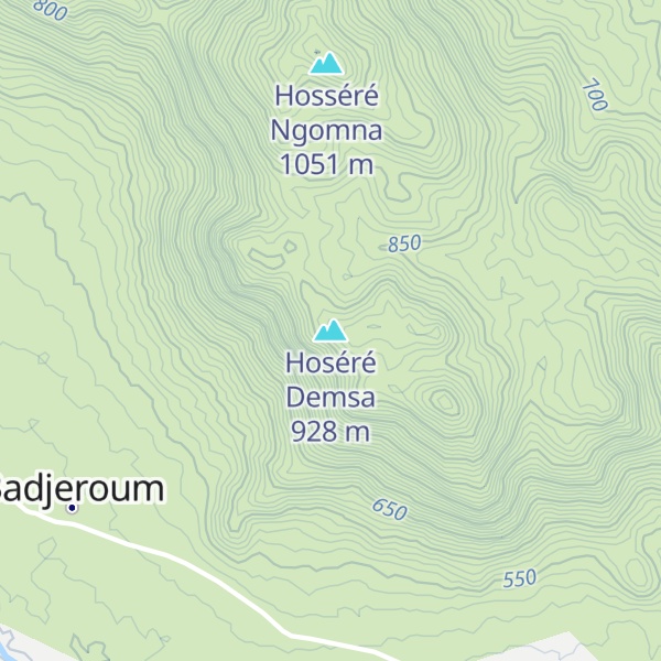 Map of Hoséré Demsa