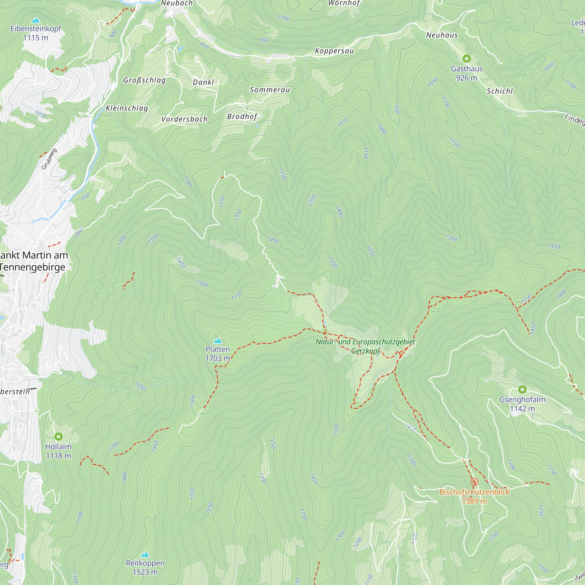 Gerzkopf-Jagdhütte map