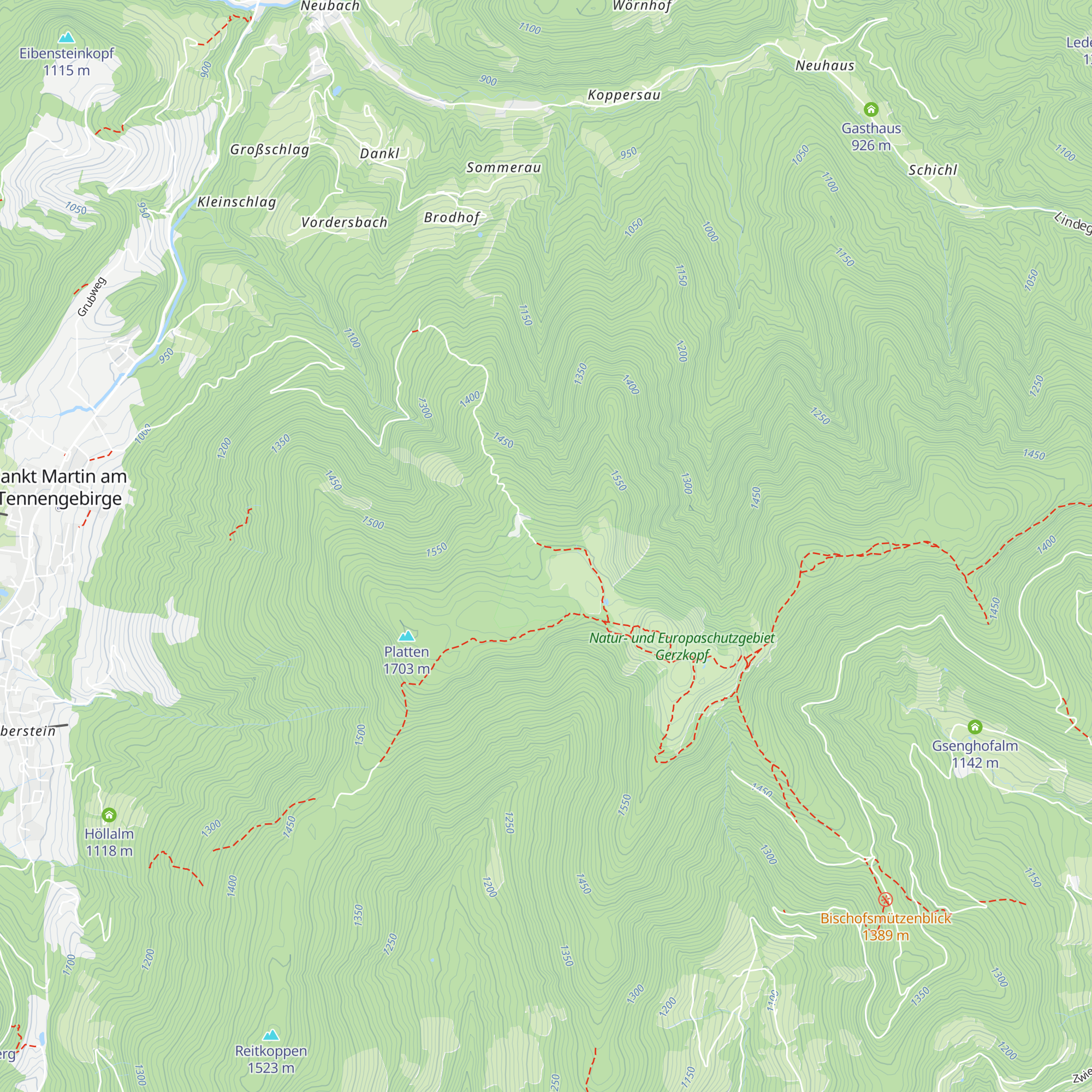 Gerzkopf-Jagdhütte map