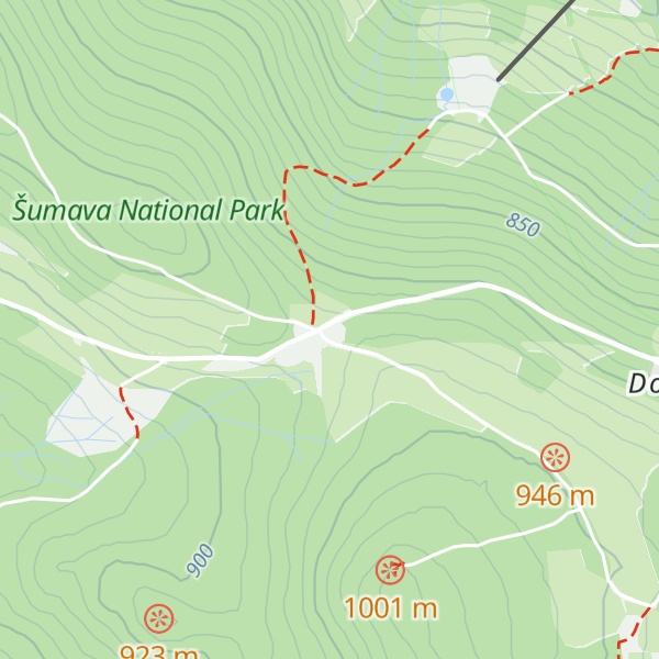 Map of Chata Rovina