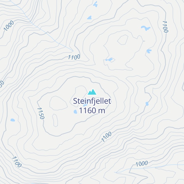 Map of Steinfjellet