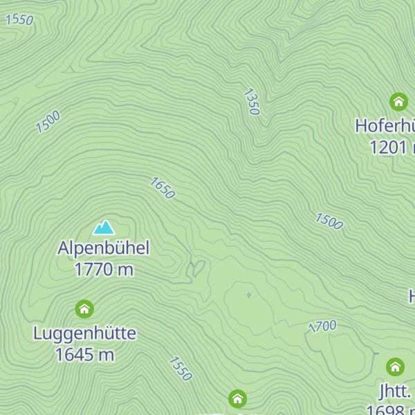 Map of Lampersberger Alm