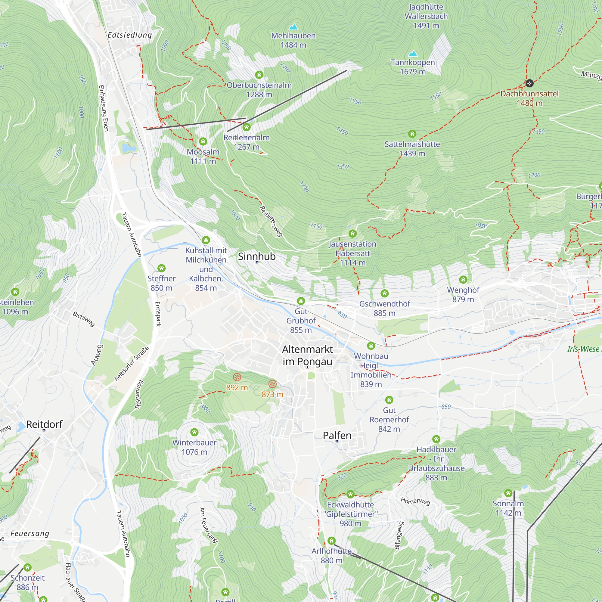 Gut Grubhof map