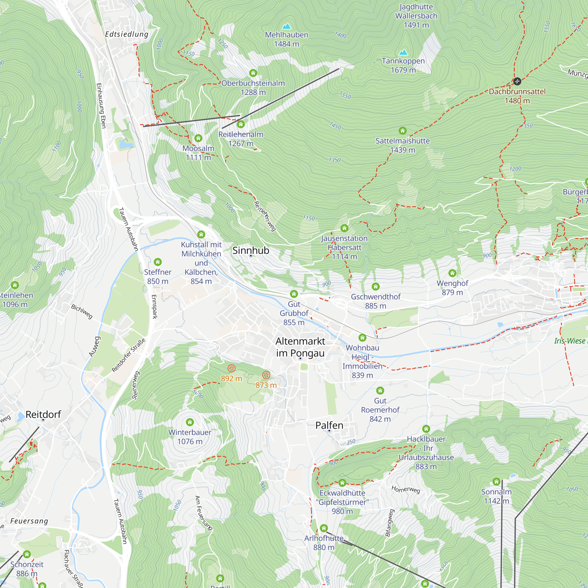 Gut Grubhof map