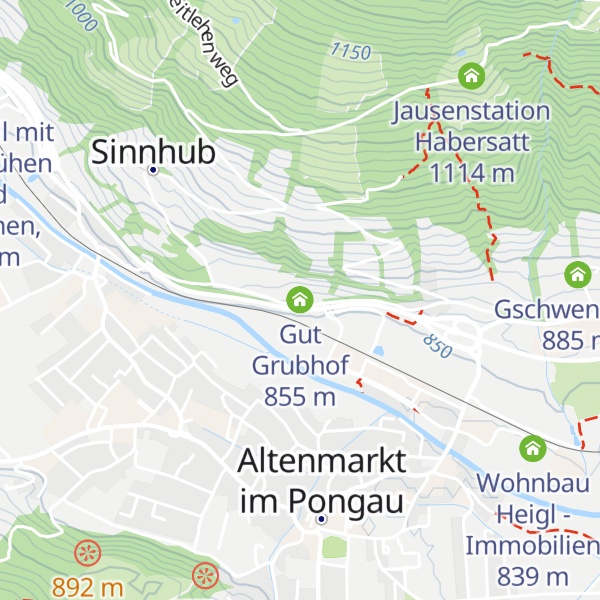Map of Gut Grubhof