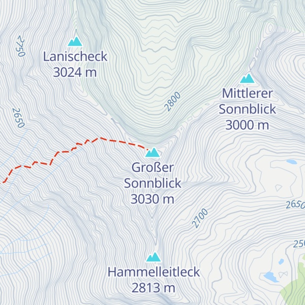 Map of Großer Sonnblick