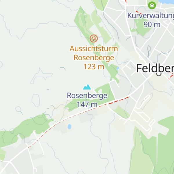 Map of Rosenberge