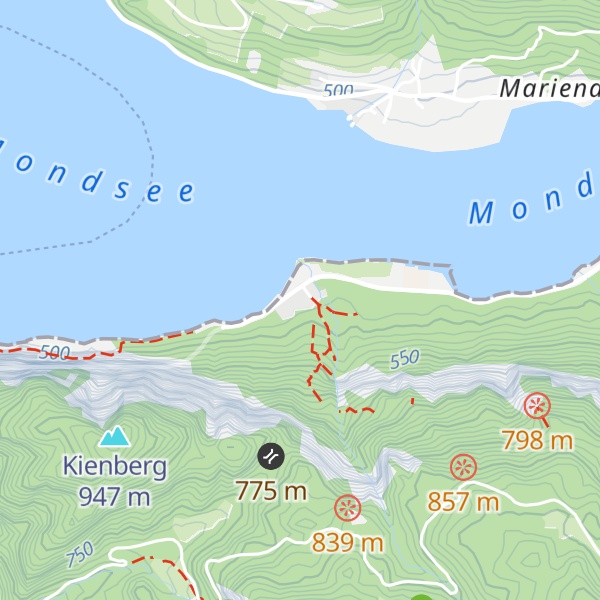 Map of Ehem. Hotel Kreuzstein