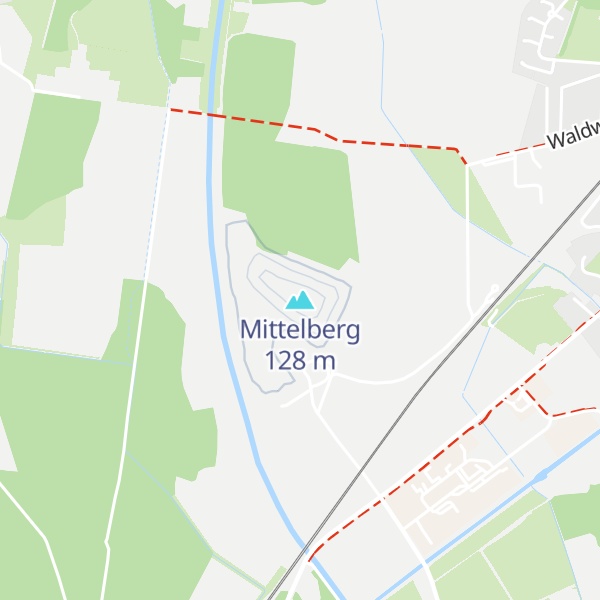 Map of Mittelberg
