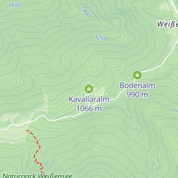 Map of Kavallaralm