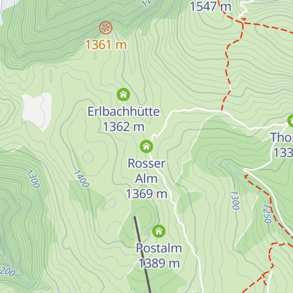 Map of Rosser Alm
