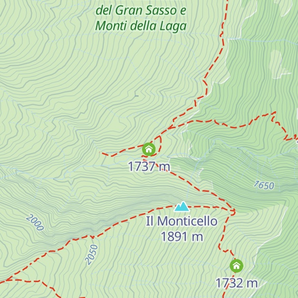 Map of Rifugio Fiumata