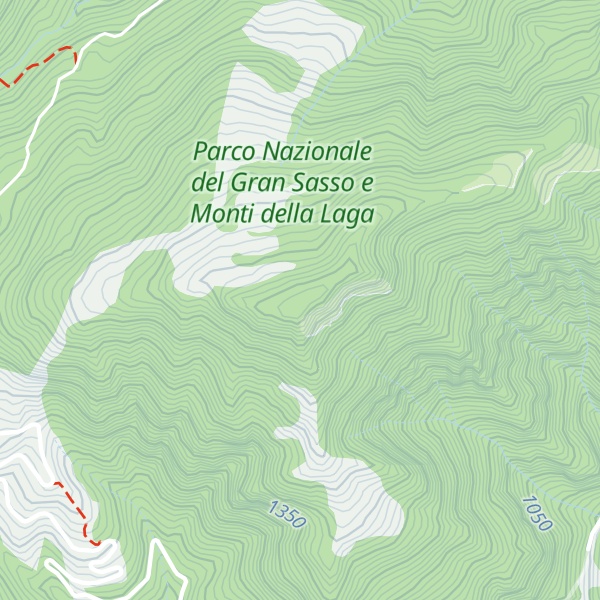 Map of Monte Piano