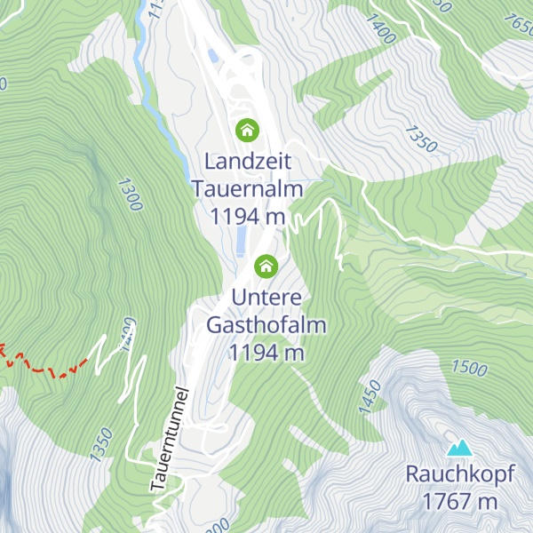 Map of Untere Gasthofalm
