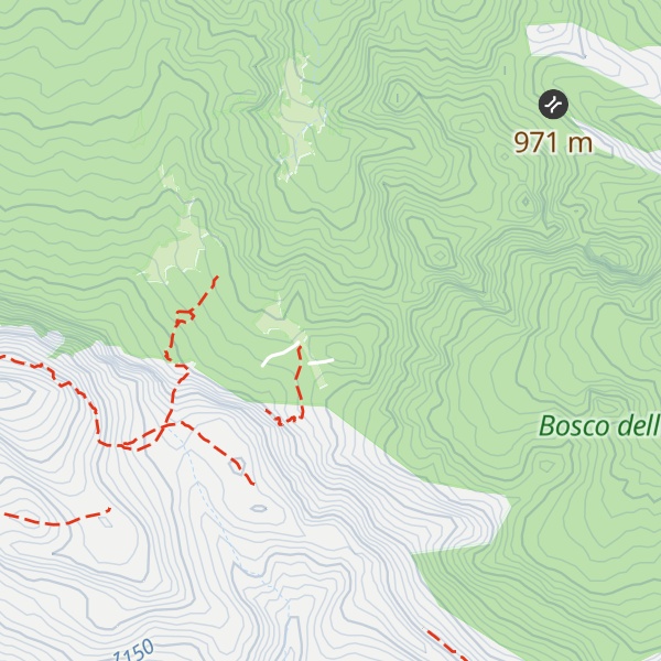 Map of Cozzo Tondo