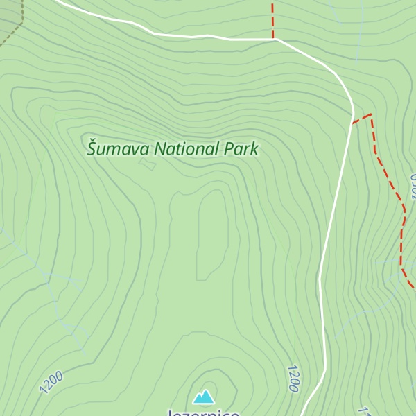 Map of (NováStudnice) [Prášily]