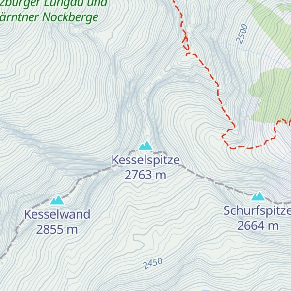 Map of Kesselspitze