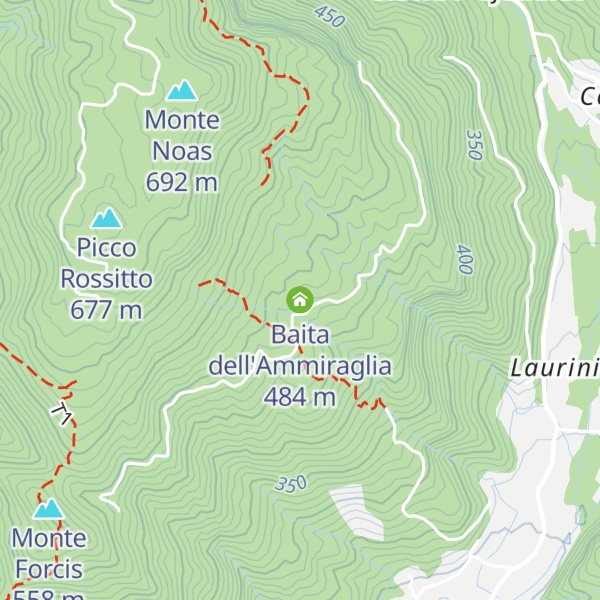 Map of Baita dell'Ammiraglia