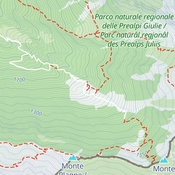 Map of Malga Coot