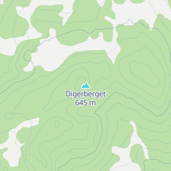 Map of Digerberget