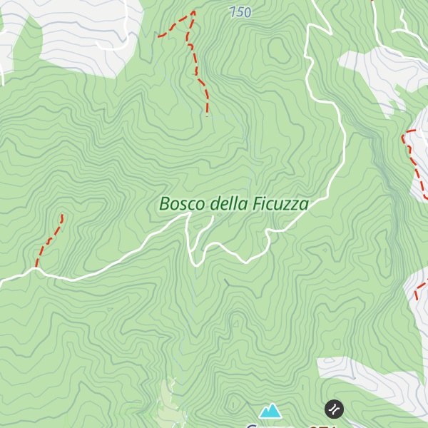 Map of Rifugio Capreria