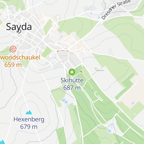 Map of Skihütte