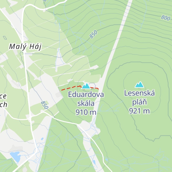 Map of Eduardova skála