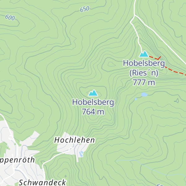 Map of Hobelsberg