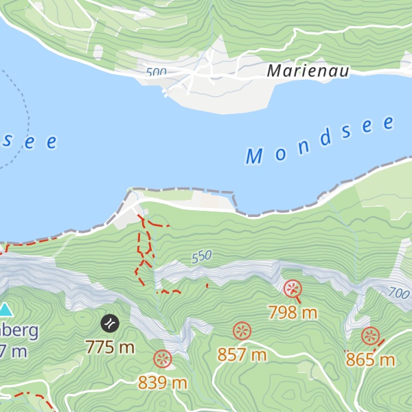Map of Fischzuchtbetrieb Kreuzstein des Bundesamt für Wasserwirtschaft