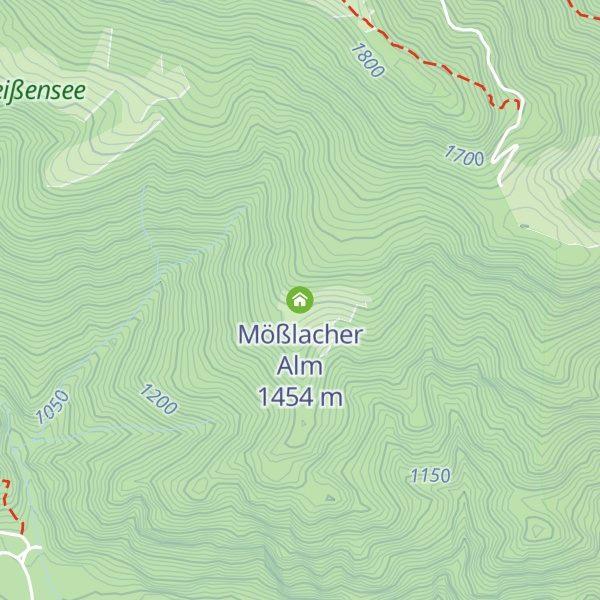 Map of Mößlacher Alm