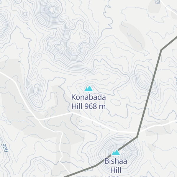 Map of Konabada Hill