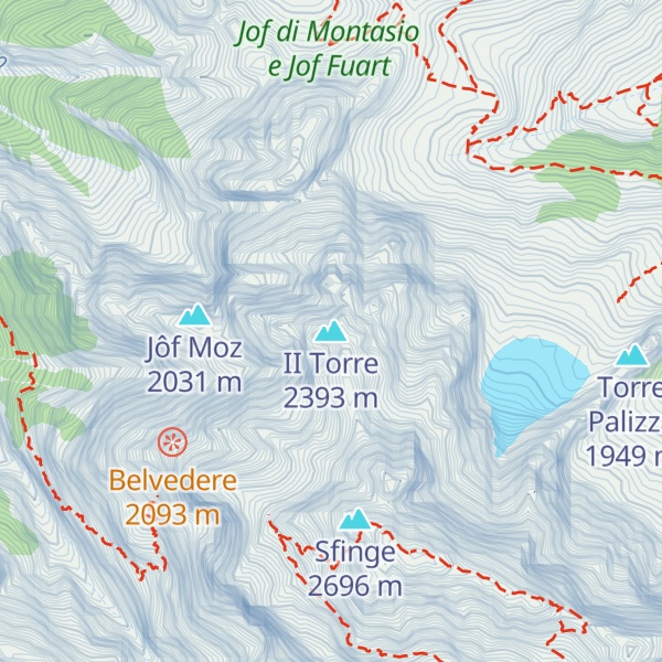 Map of II Torre