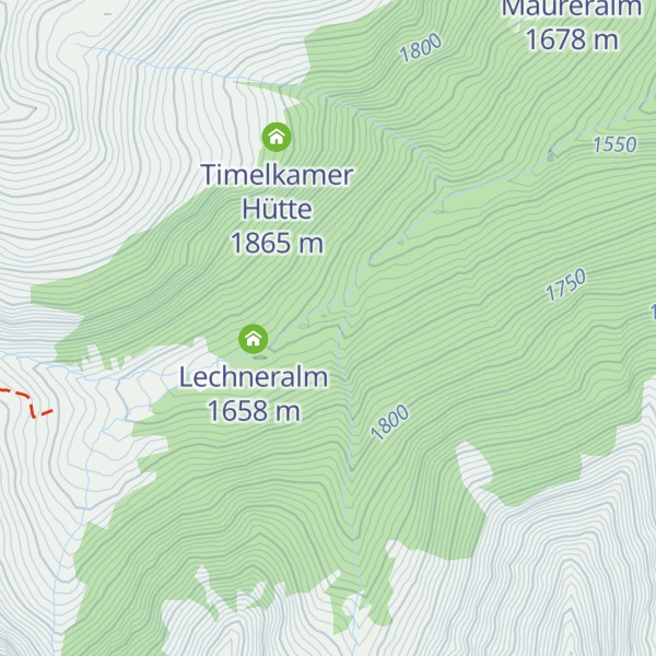 Map of Bartlhütte